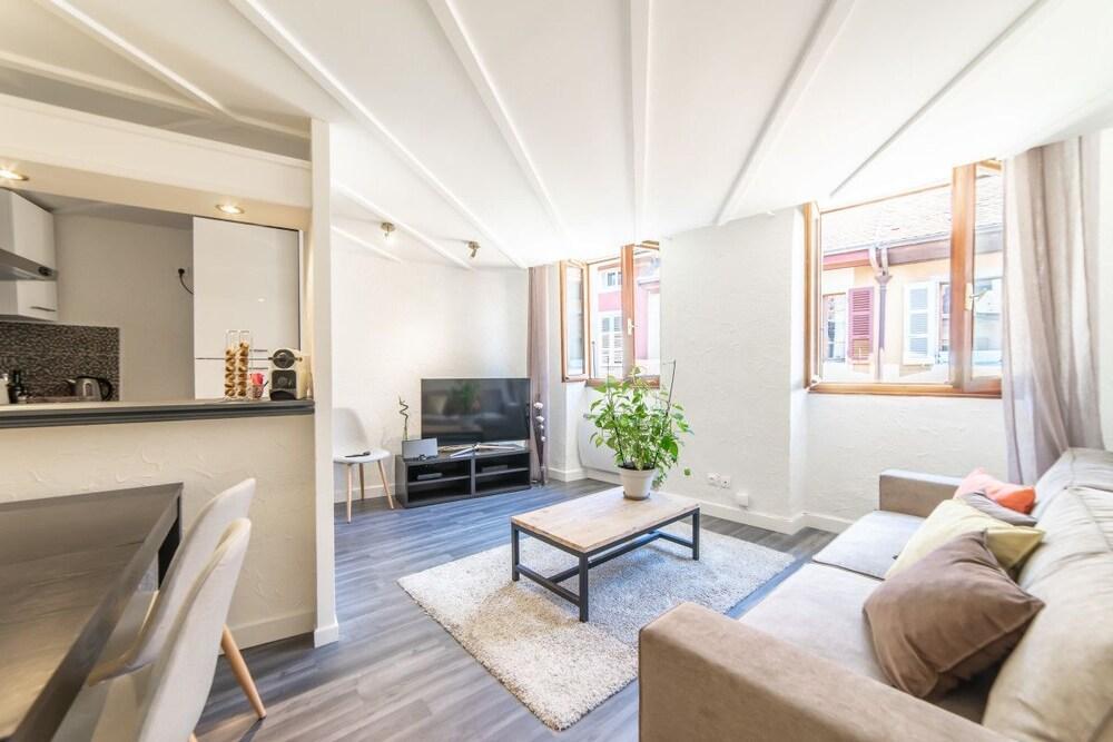 Le Saint Jean - Appartement Rue Carnot Pour 2 - 4 Pers Annecy Buitenkant foto